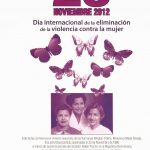 25 de noviembre, día internacional contra la violencia de género.